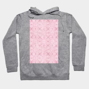 Candy Pink Textured Circles Hoodie